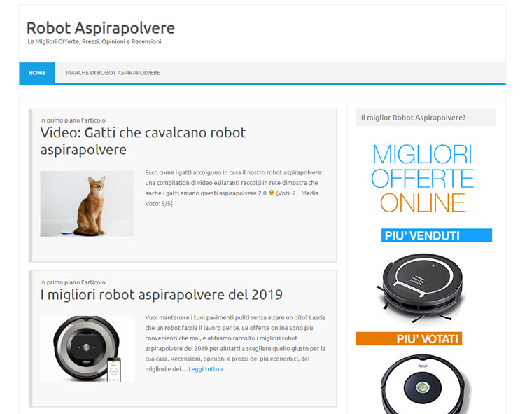 recensioni e offerte robot aspirapolvere